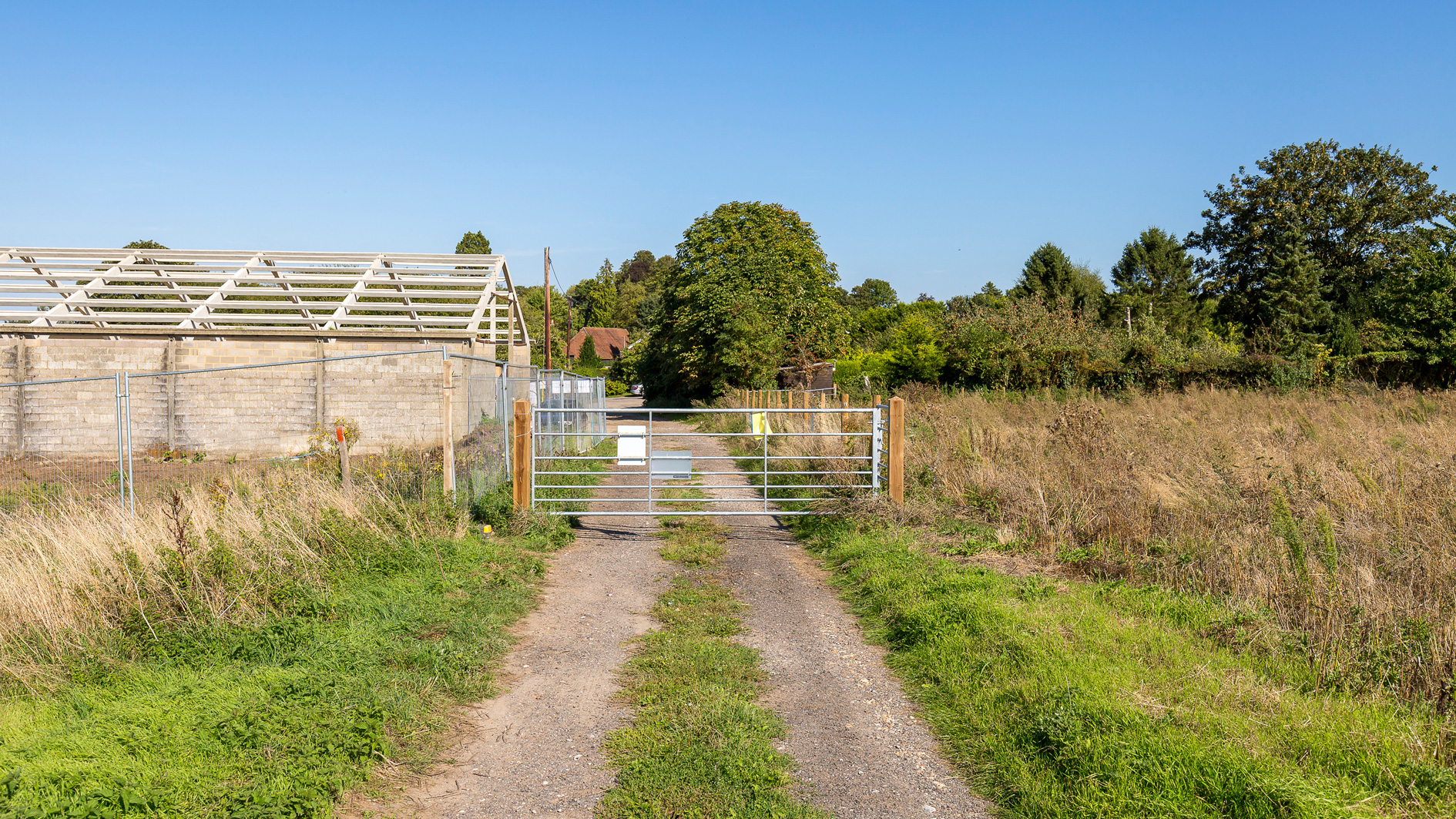 Land for sale at Manor Farm Cottages access