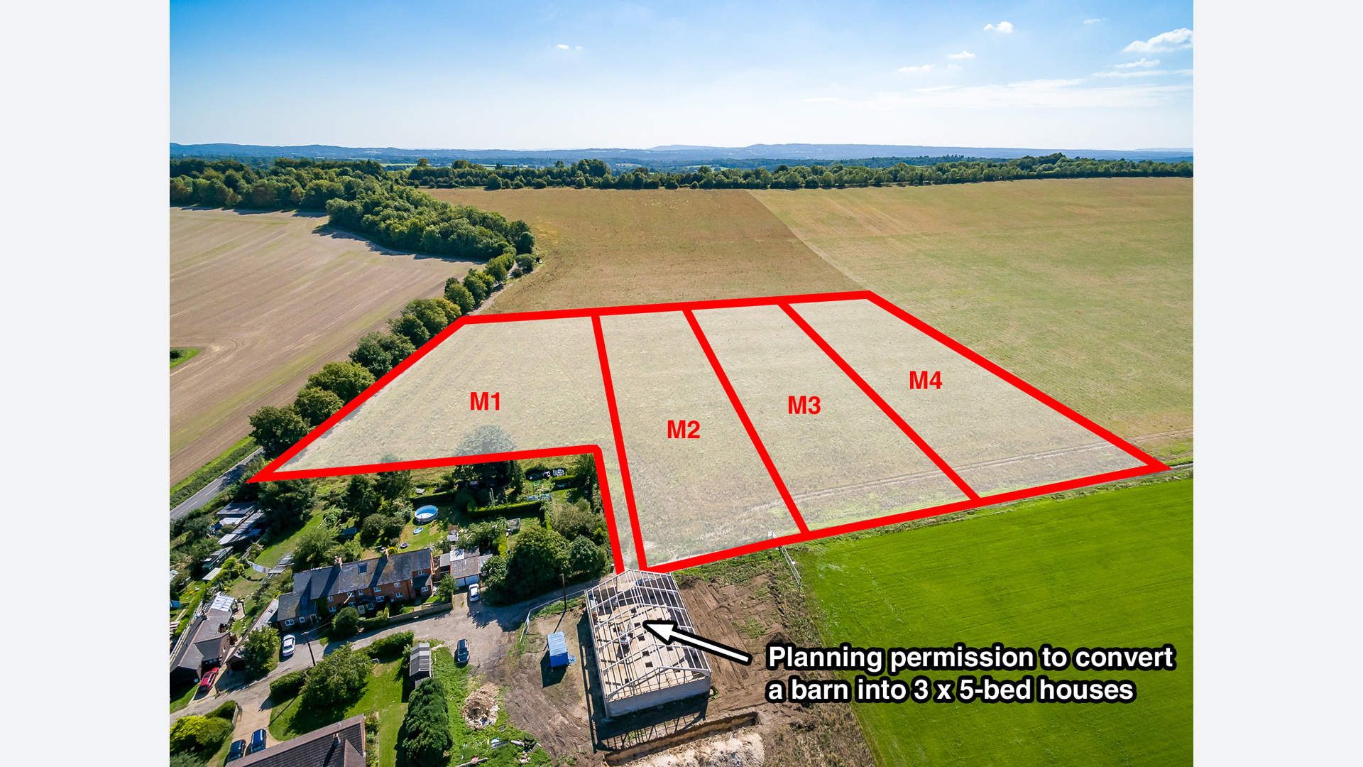 Land for sale at Manor Farm Cottages