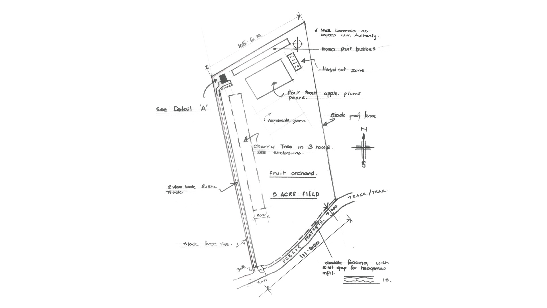 Land with planning for an agricultural building for sale in Stokenchurch