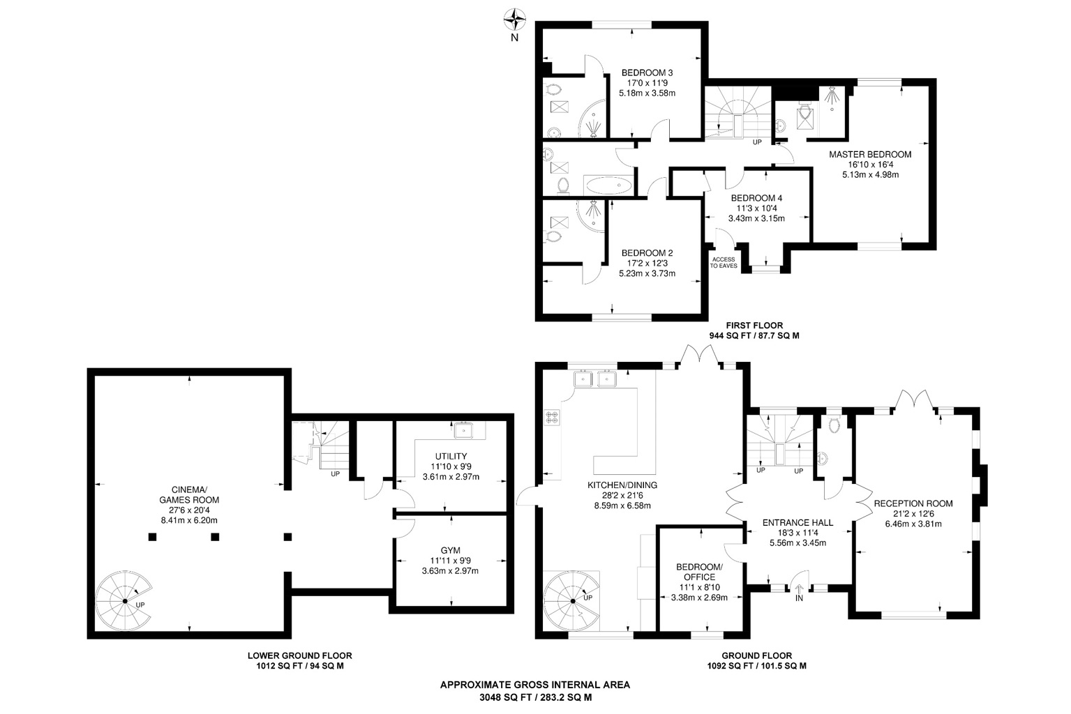 Oakside Floor Plan.